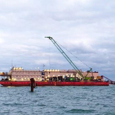 Применение ЗУБ КОЖУХ. Нефтепровод м/р им. А. Грайфера